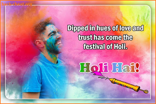 Holi Photo Frame 2020 screenshot