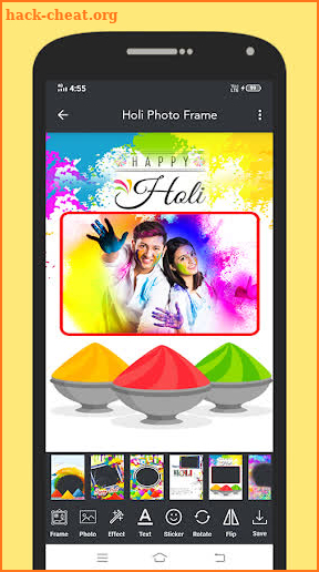 Holi Photo Frame screenshot