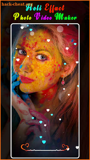 Holi Video Maker With Music - Dhuleti Video Maker screenshot