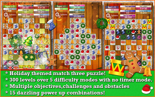 Holiday Drops - Match 3 puzzle screenshot