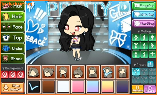 Holiday Pretty Girl screenshot