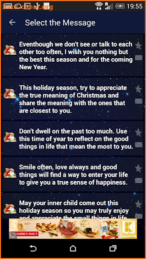 Holiday Wishes screenshot