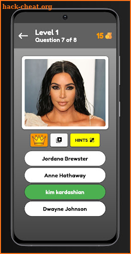 Hollywood Celebrity Quiz screenshot