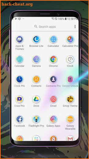 Holographic Theme - Wallpapers and Icons screenshot