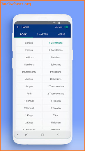 Holy Bible English Standard Version (ESV) screenshot