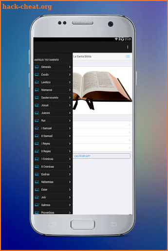 Holy Bible in spanish screenshot