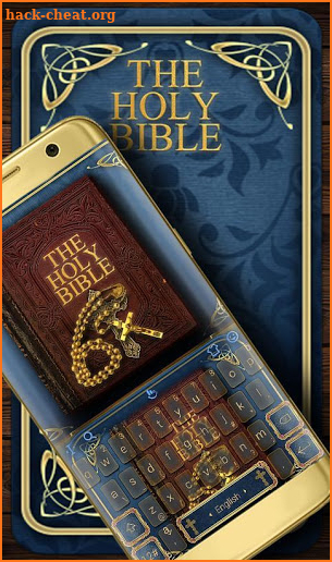 Holy Bible Keyboard Theme screenshot