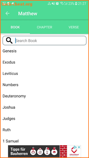 Holy Bible - King James Version - free download screenshot