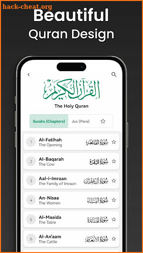 HOLY QURAN (القرآن الكريم) screenshot