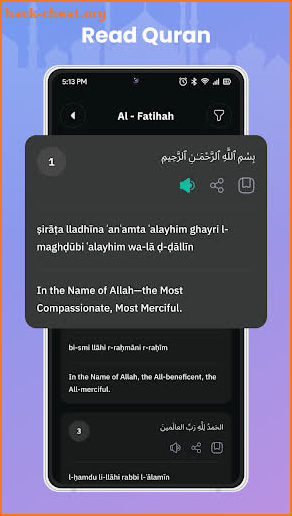 Holy Quran Book and Audio screenshot
