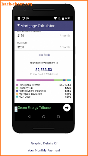 Home Loan Calculator - Monthly Mortgage Payment screenshot