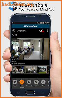 Home Security Camera WardenCam - reuse old phones screenshot