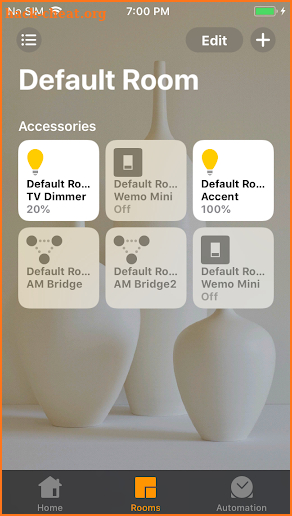 HomeBridge/HomeKit for AutomationManager screenshot