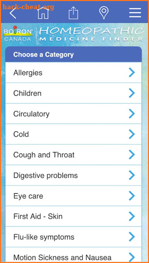 Homeopathic Medicine Finder screenshot