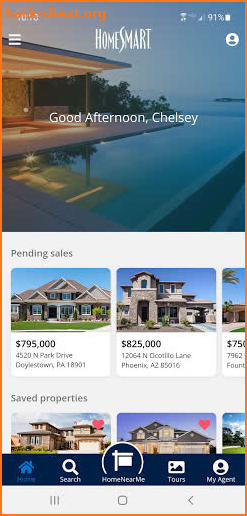 HomeSmart Client screenshot