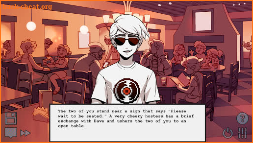 Homestuck Pesterquest screenshot