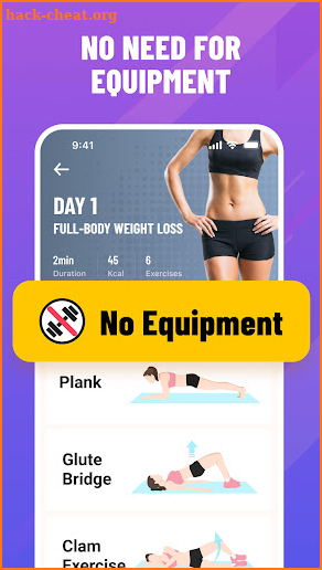 Homeworkout for Weight Loss screenshot