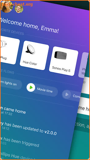 Homey: Smart home made fun screenshot