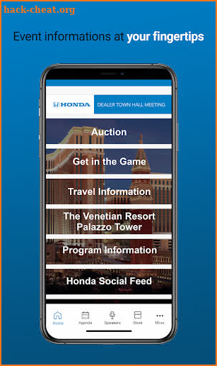 Honda Events screenshot