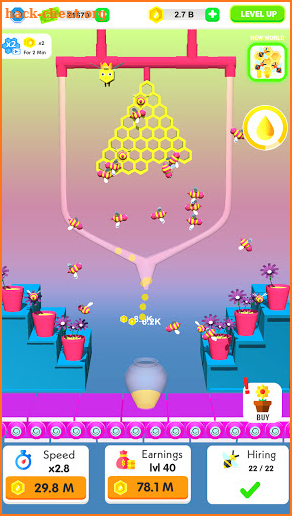 Honey Money: Idle Beehive Factory screenshot