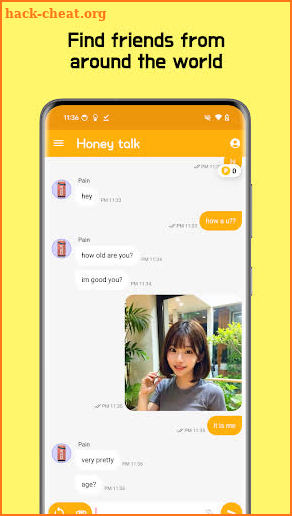 Honey Talk - Random Chat screenshot