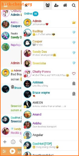 HONEYCHAT - Tamil Chat Room screenshot