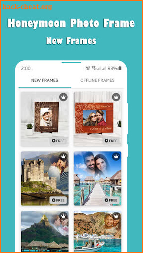 Honeymoon Photo Editor - Honeymoon Photo Frame screenshot