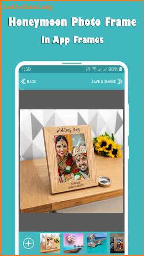 Honeymoon Photo Editor - Honeymoon Photo Frame screenshot