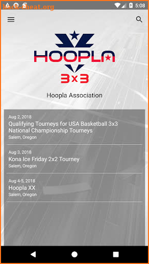 Hoopla Association screenshot