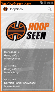 HoopSeen screenshot