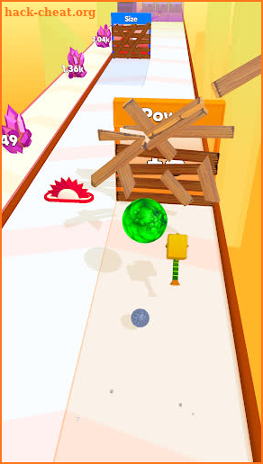 Hopping Balls Run screenshot