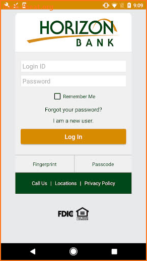 Horizon Bank Mobile Banking screenshot