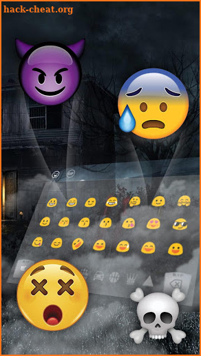 Horrible Scary Doll  Keyboard Theme screenshot