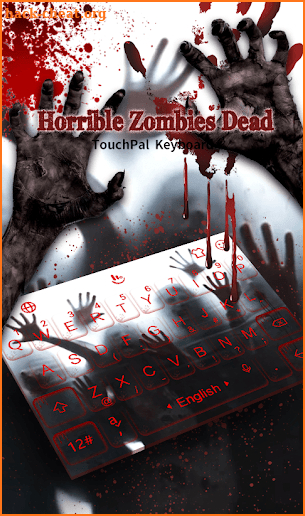 Horrible Zombies Dead Keyboard Theme screenshot