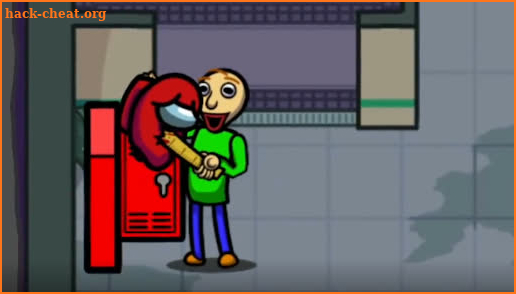 Horror Baldi Among Teacher Us New Baldi Mode screenshot