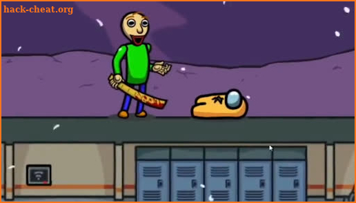 Horror Baldi Among Teacher Us New Baldi Mode screenshot