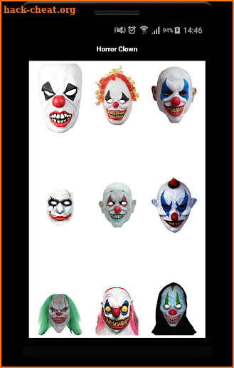 Horror Clown Mask Photo Editor screenshot