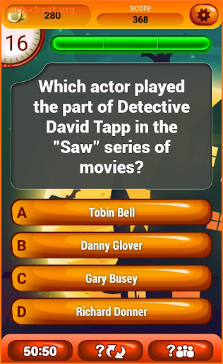 Horror Movies Trivia Quiz screenshot