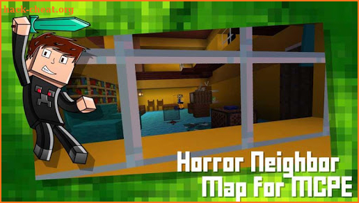 Horror Neighbor Map for MCPE screenshot