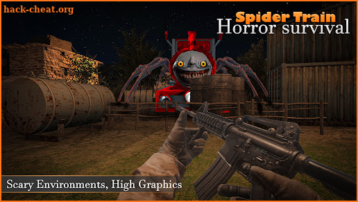 Horror Spider : Scary Train screenshot