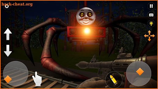 Horror Spider Train Survival screenshot