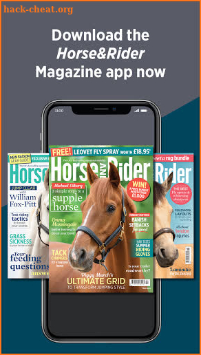 Horse & Rider Magazine screenshot