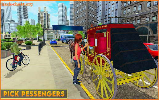 Horse Cart Transport Taxi Game screenshot