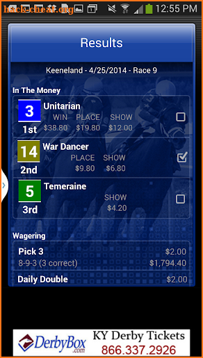 Horse Races Now screenshot