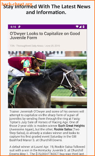 Horse Racing News screenshot