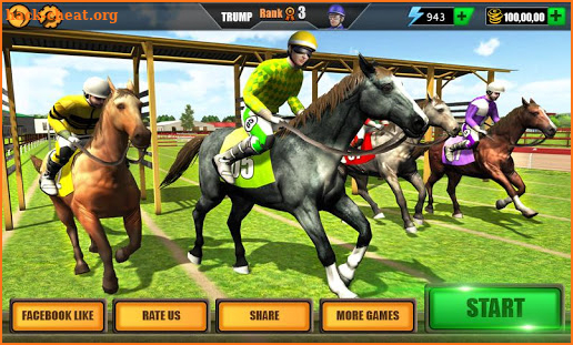 Horse Riding Rival: Multiplayer Derby Racing screenshot