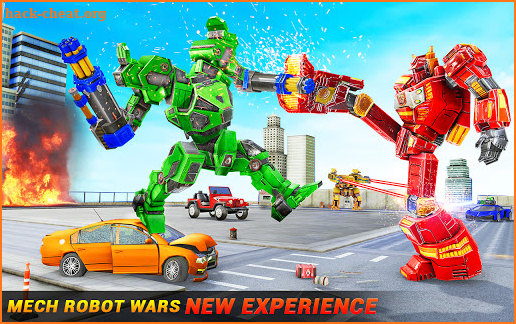 Horse Robot Car Game – Space Robot Transform wars screenshot