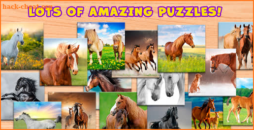 Horses Puzzle Game Free 🐴 screenshot