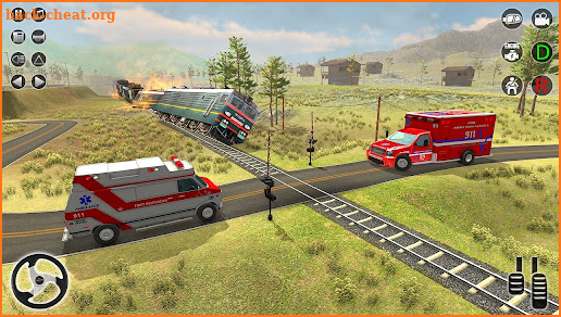 Hospital Ambulance Driver Game screenshot