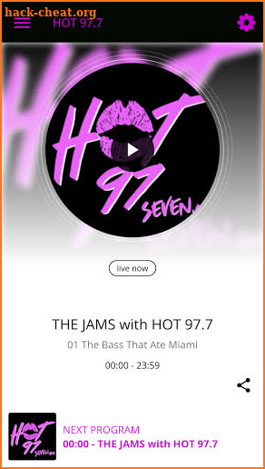 HOT 97.7 screenshot